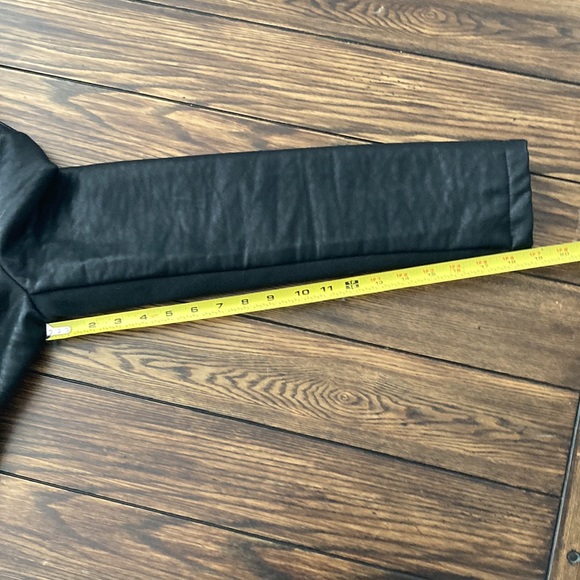 Sam Edelman black vegan leather jacket - Picture 7 of 10